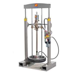Kit prensa-elevadora grasa para bidones de 180-220 kg Caudal 10 kg/min